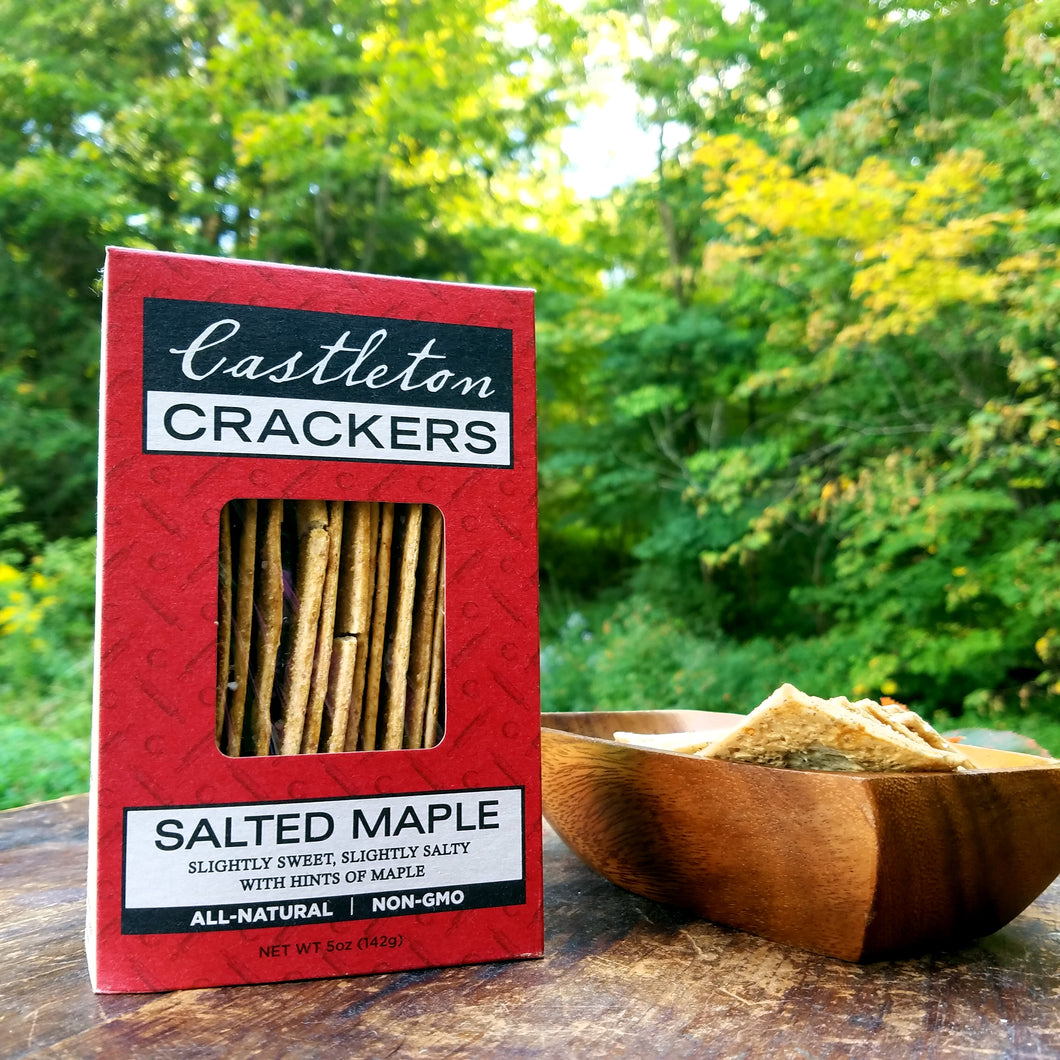Salted Maple Castleton Crackers