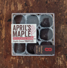 Dark Chocolate Maple Cream truffles